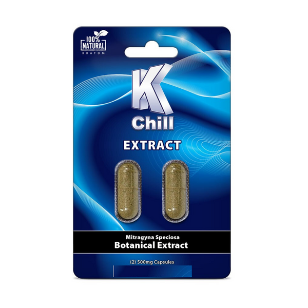 K-Chill Blue 2ct Extract Caps <br> AS LOW AS $8.99 EACH!