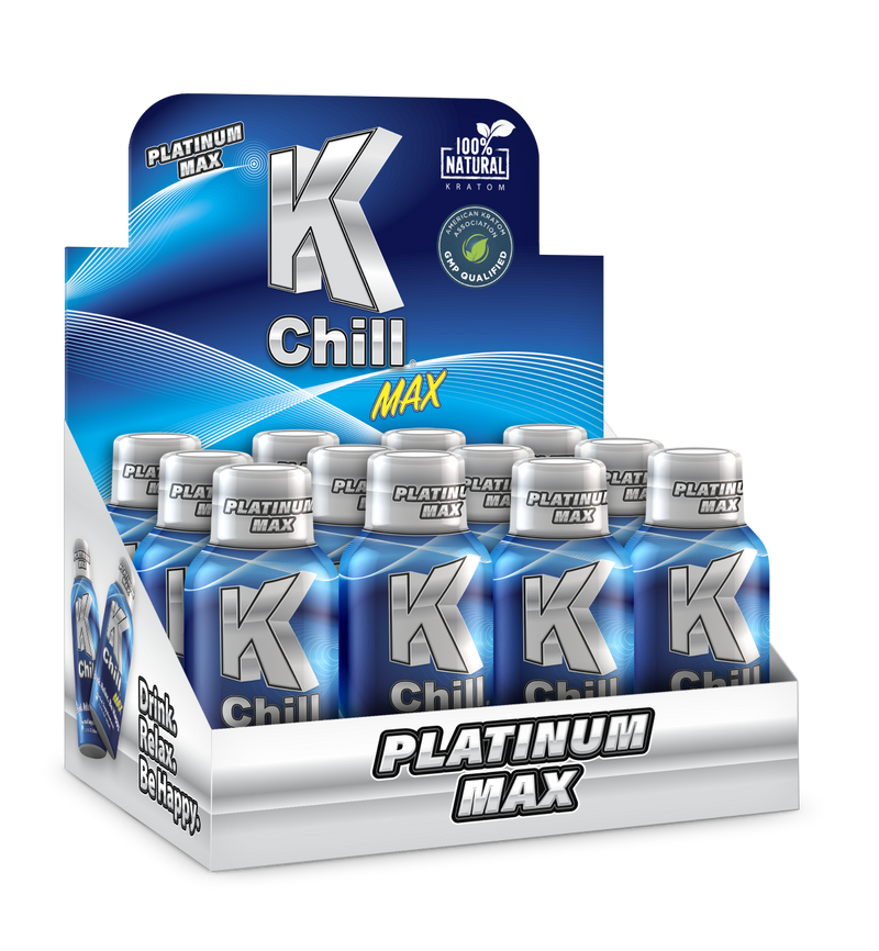 K-Chill Platinum Max. 2oz Shot. <br> AS LOW AS $4.72 EACH!