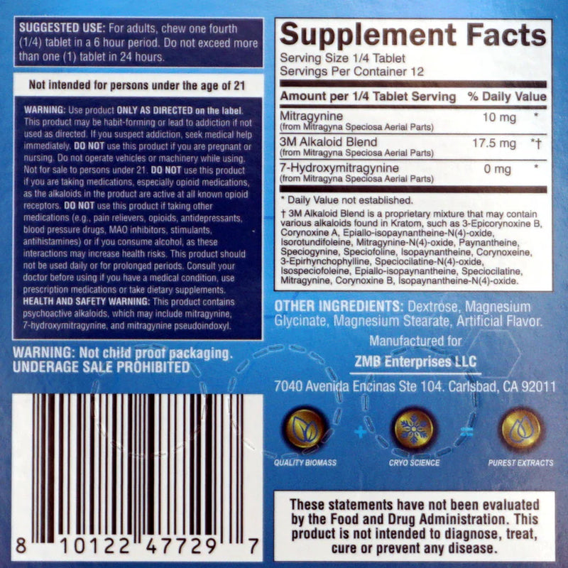 Cryo Kratom 3M Beyond 7 <br> AS LOW AS $8.99 each