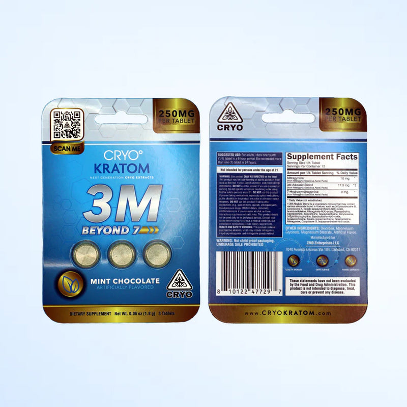 Cryo Kratom 3M Beyond 7 <br> AS LOW AS $8.99 each