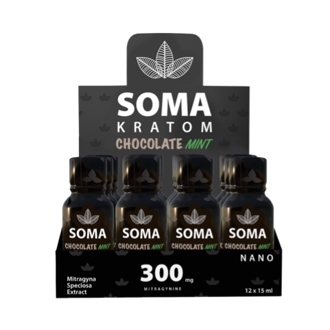 Soma Chocolate Mint. 300mg 15ml <br> AS LOW AS $10.99 EACH!